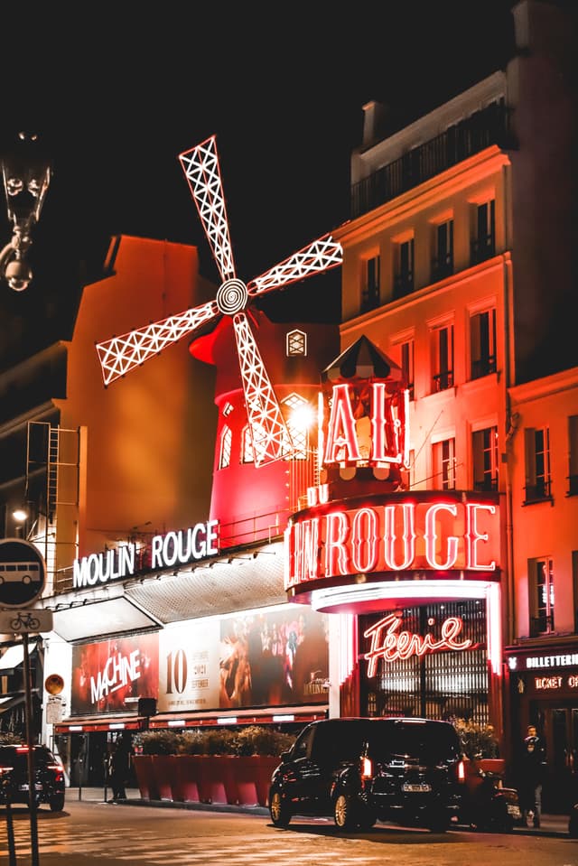 Moulin rouge, France